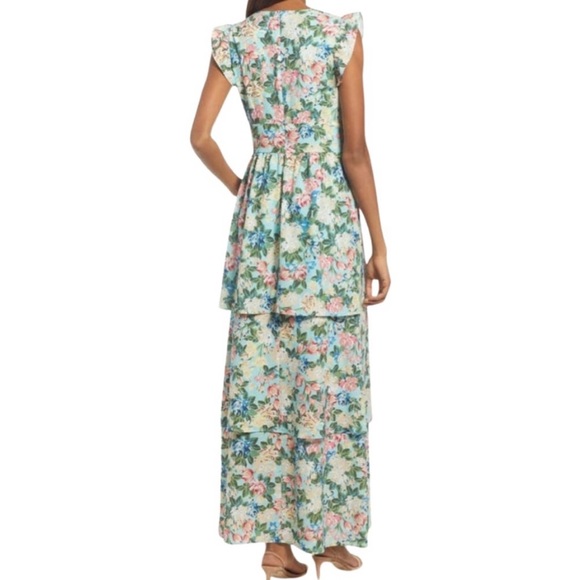 Fourteenth Place floral tiered maxi dress - Picture 2 of 2